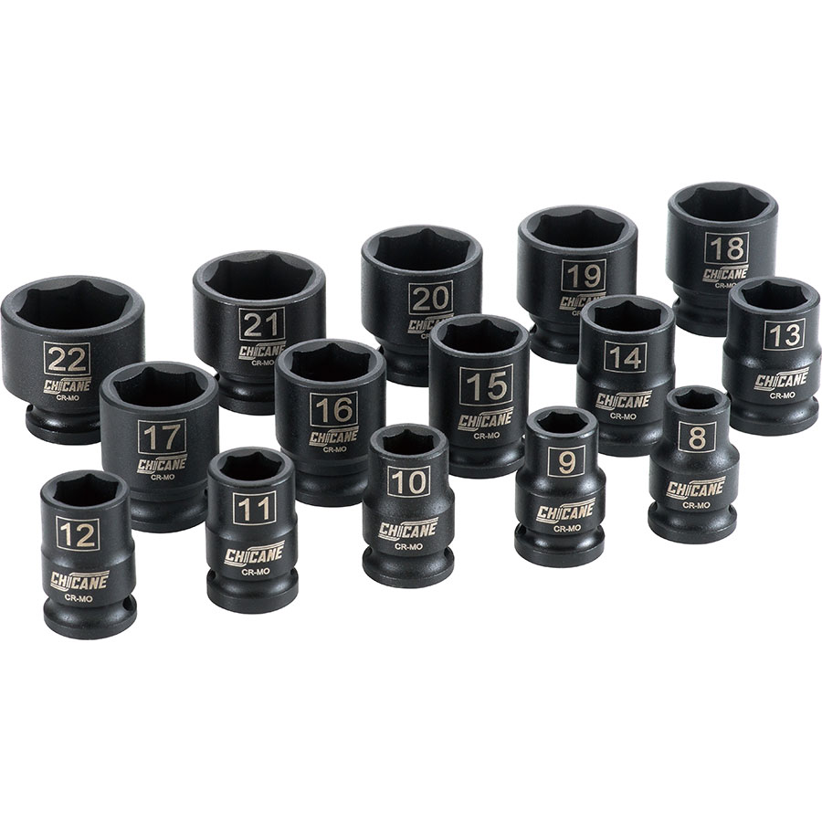 Grey Pneumatic 13pc 3/8